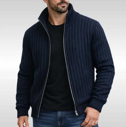 UrbanZip - Gilet classico elegante con zip